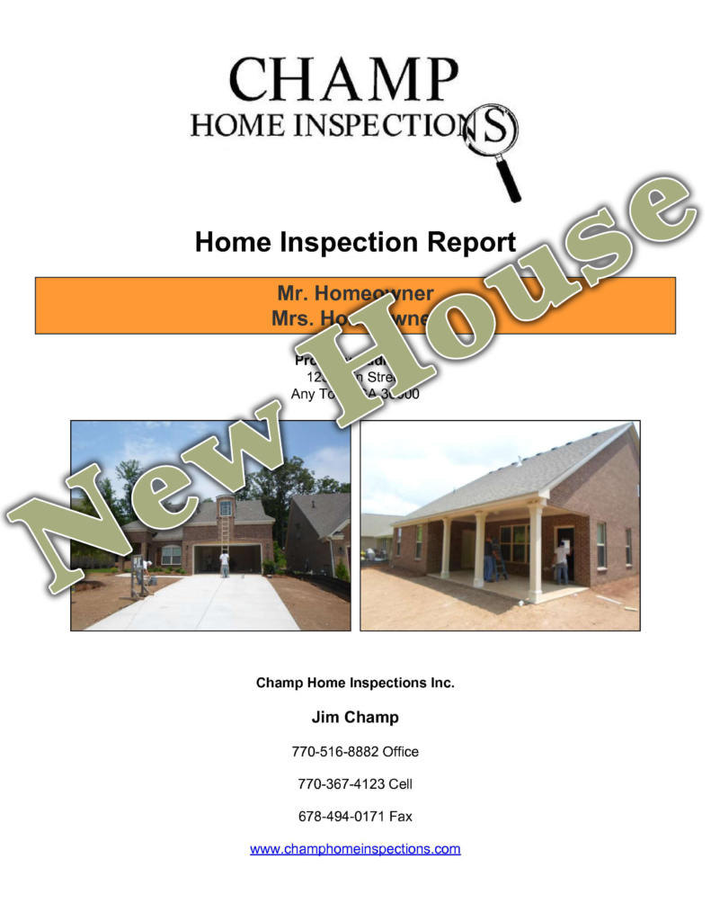 Champ Home Inspections