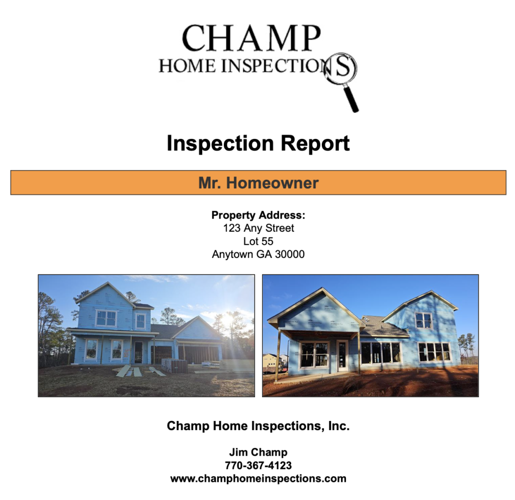 Champ Home Inspections