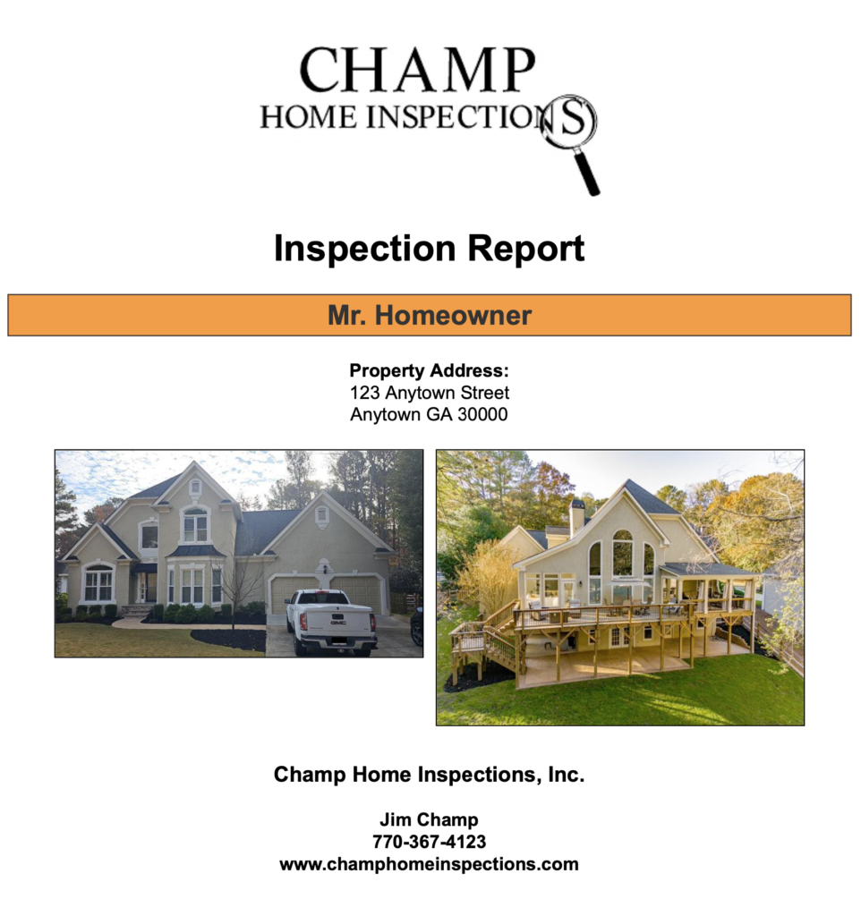 Champ Home Inspections